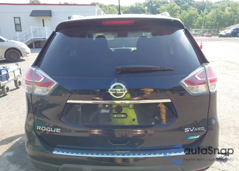 2014 Nissan Rogue Sv z USA, uszkodzony, nr VIN 5N1AT2MV6EC790564